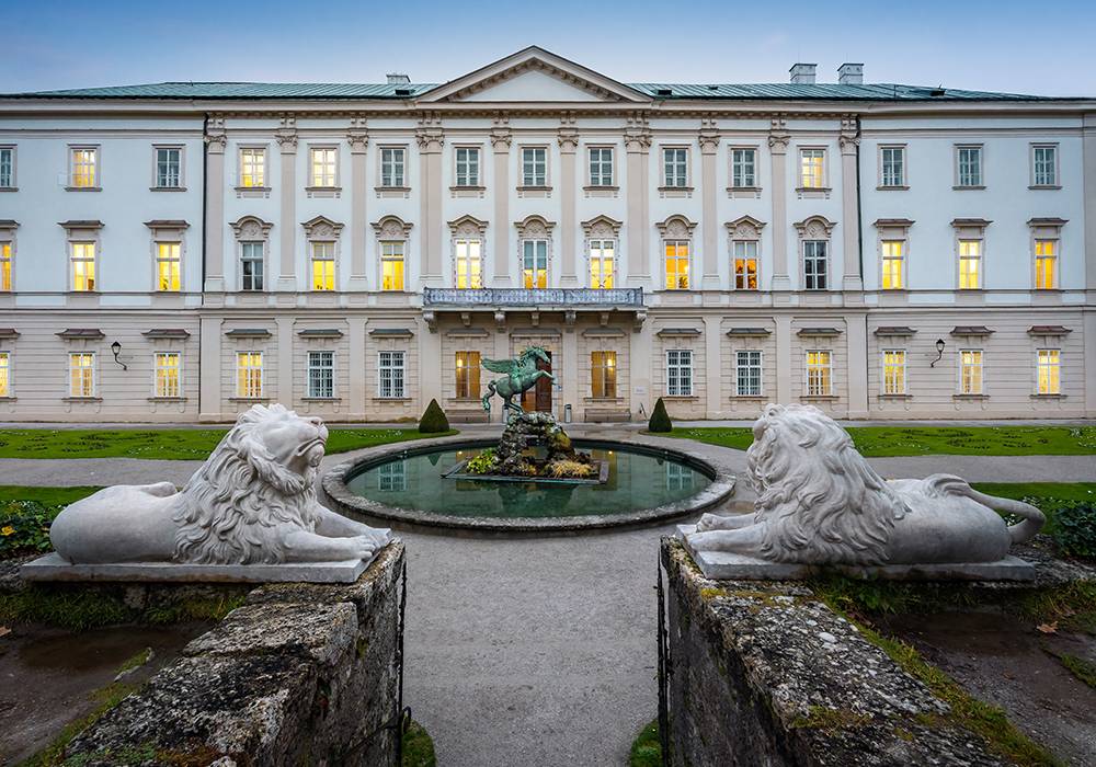 Pegasus Fountain at Mirabell Palace - Salzburg, Austria