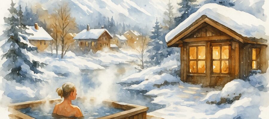 wellness travel in winter in europe